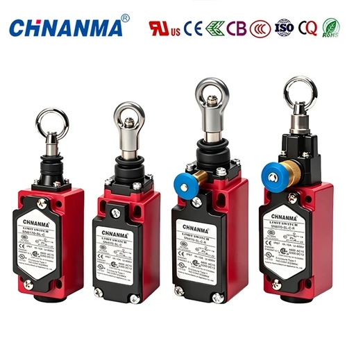 Seri Sakelar Pengaman Tarik Tali CHNANMA: 6170 & 4170, Opsi Reset Manual & Otomatis